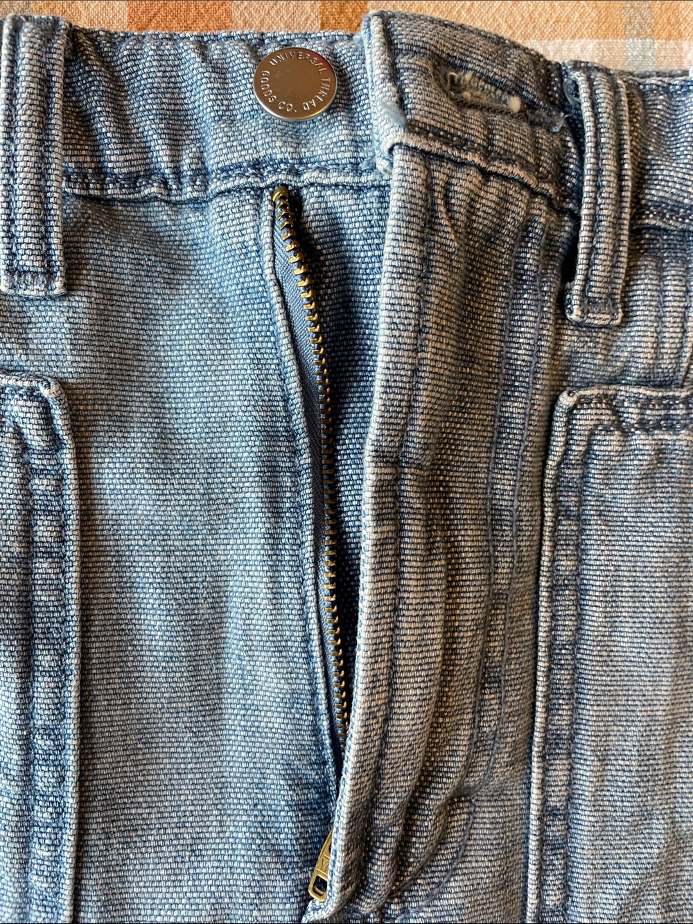 NWT Universal Thread Light Wash Denim Utility Shorts - Picture 5 of 5